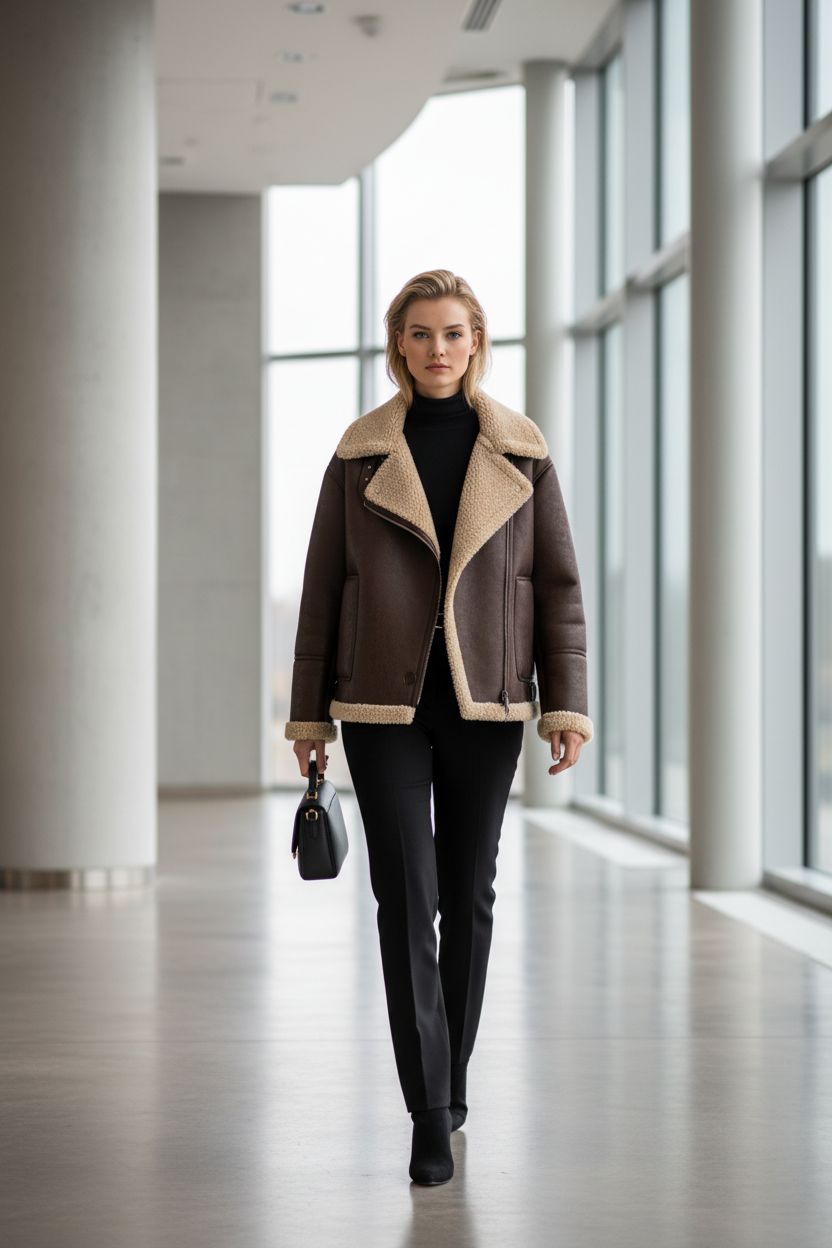 Chaqueta Oversized Reversible - LÚVORA