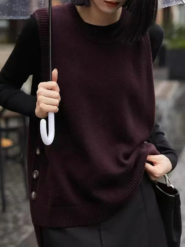 Chaleco de Lana Merino Elegante - LÚVORA