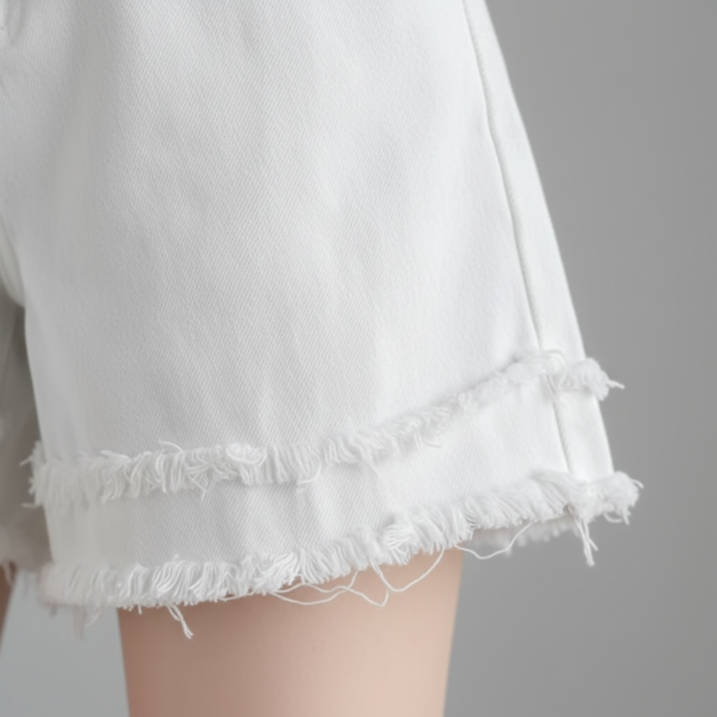 Shorts de Denim Chic - LÚVORA