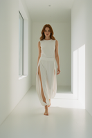 Pantalones con diseño de abertura lateral - LÚVORA