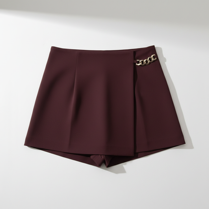 Shorts Plisados de Cintura Alta y Estilo Chic - LÚVORA