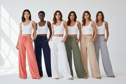 Pantalones Flare de Verano Elegantes - LÚVORA