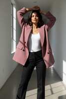 Cardigan Elegante de Manga Larga con Botones - LÚVORA