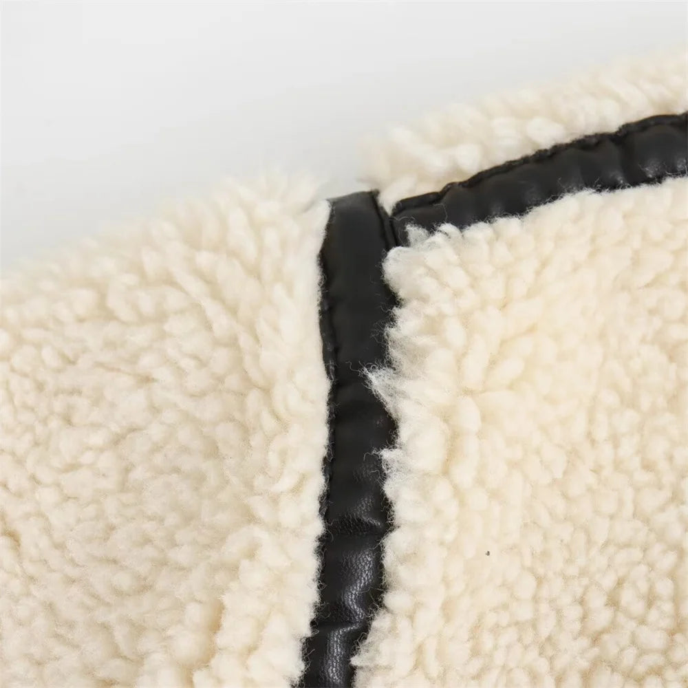 Chaqueta de Moto de Piel Sintética - LÚVORA