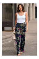 Pantalones Anchos Vintage de Alta Cintura - LÚVORA