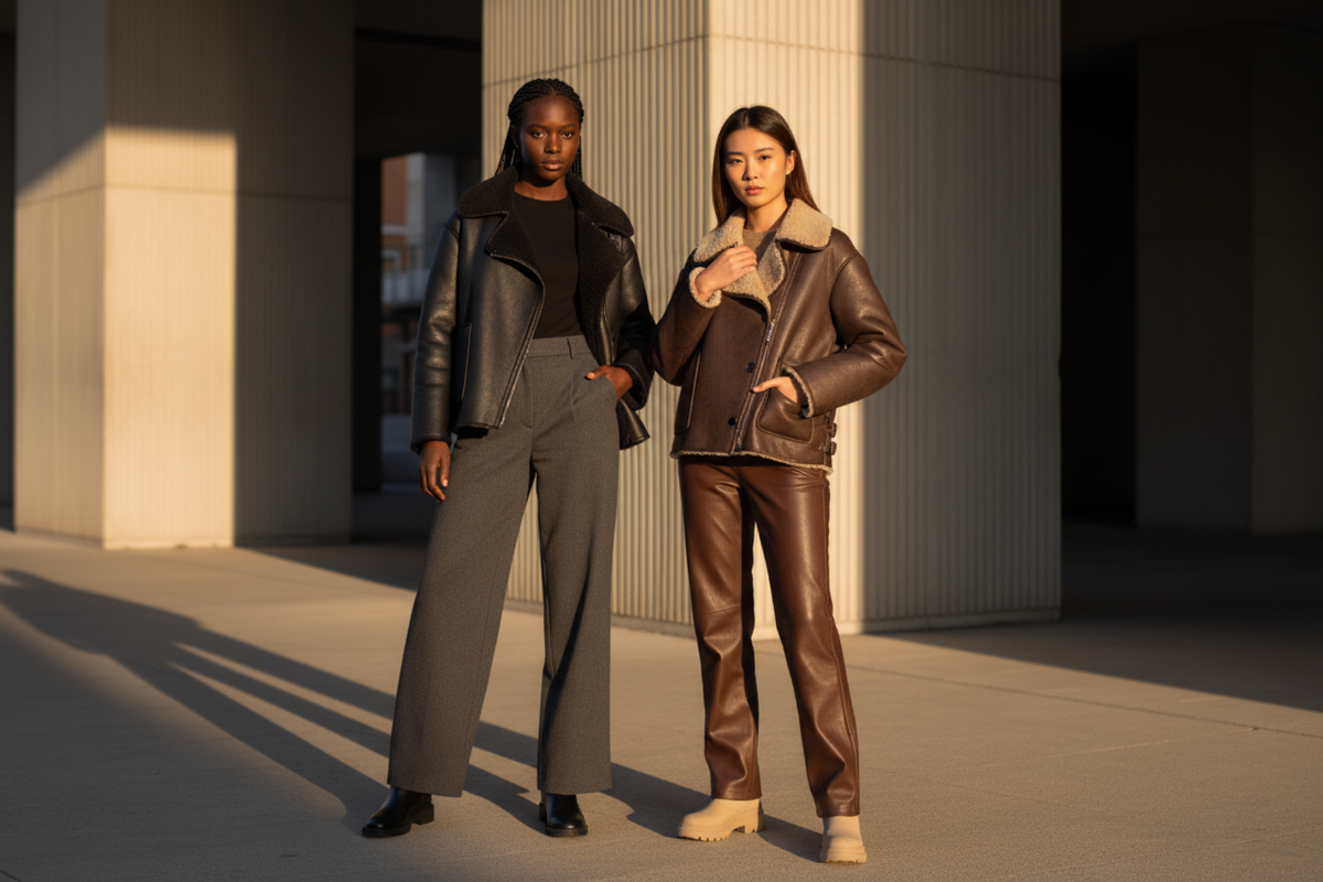 Chaqueta Oversized Reversible - LÚVORA