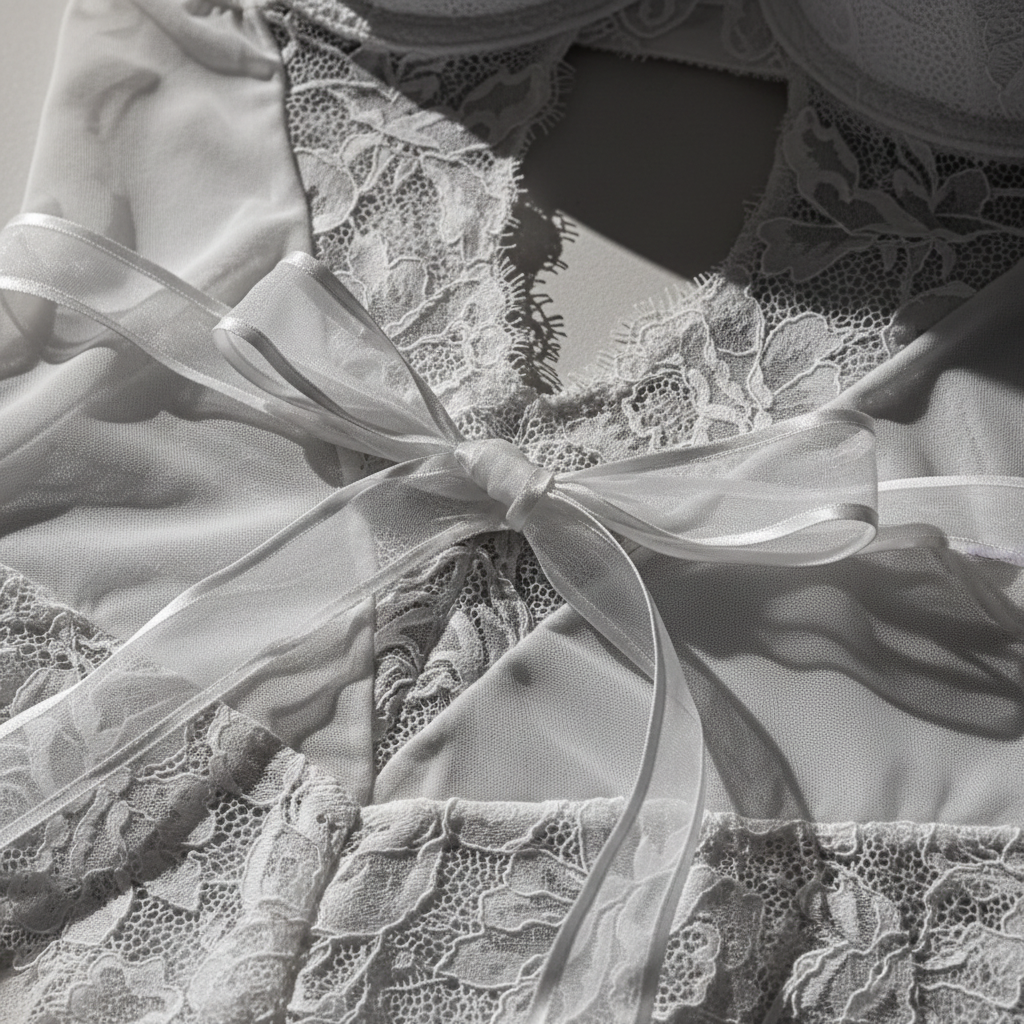 Body Sexy Hueco de Encaje y Malla - LÚVORA