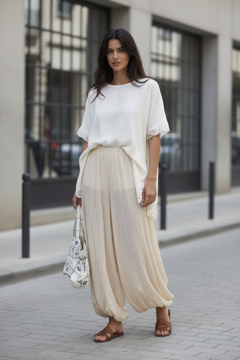 Pantalones Jogger Retro Ligeros y Elegantes - LÚVORA