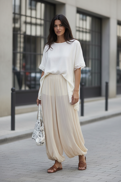 Pantalones Jogger Retro Ligeros y Elegantes - LÚVORA