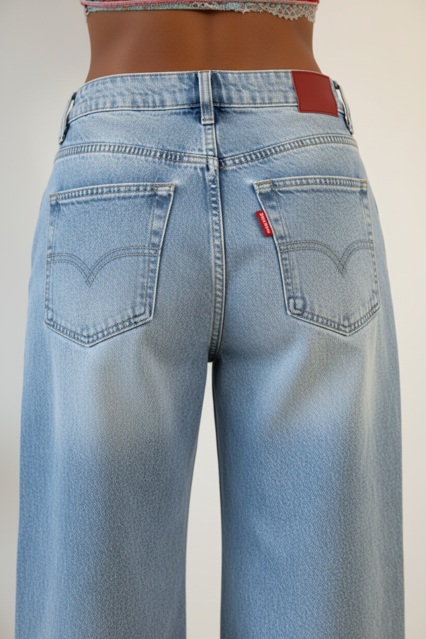 Vaqueros Boyfriend de Talle Alto Vintage - LÚVORA