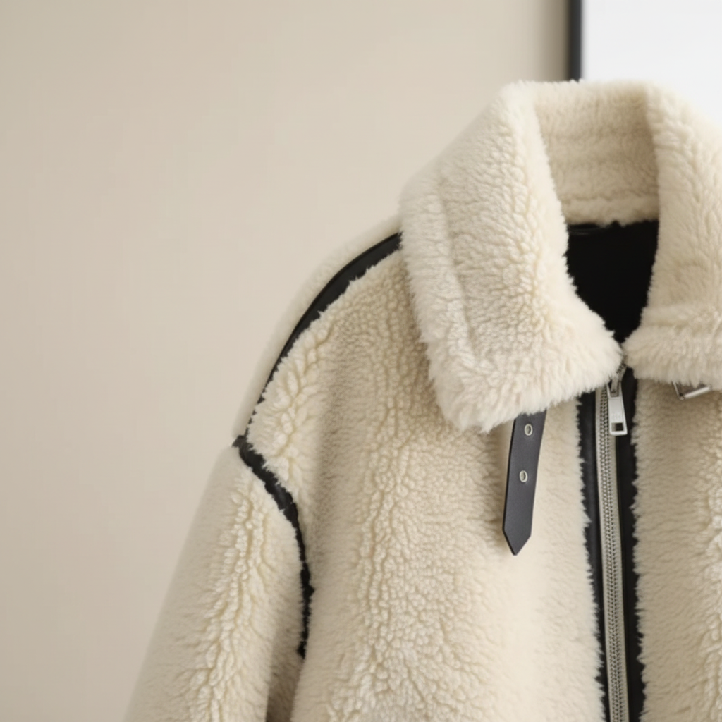 Chaqueta de Moto de Piel Sintética - LÚVORA