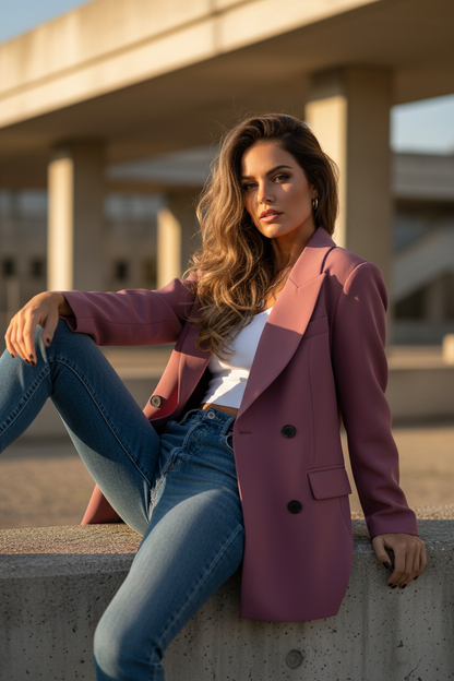 Cardigan Elegante de Manga Larga con Botones - LÚVORA