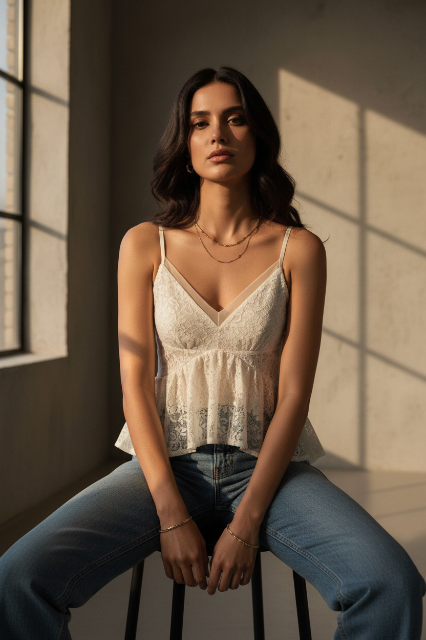 Top Halter Elegante - LÚVORA