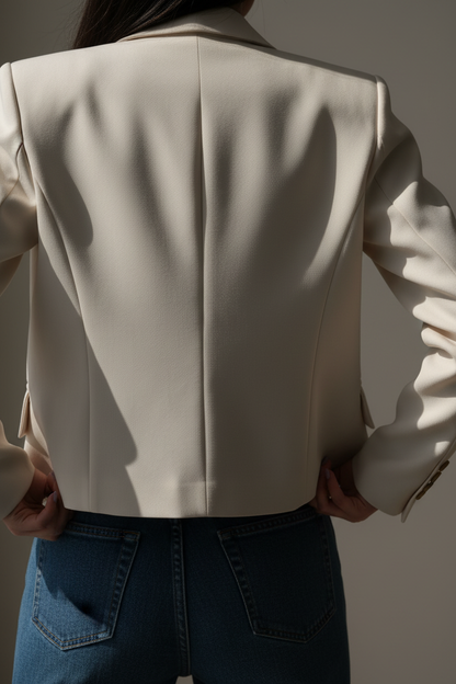 Blazer Corto Chic para Cada Ocasión - LÚVORA