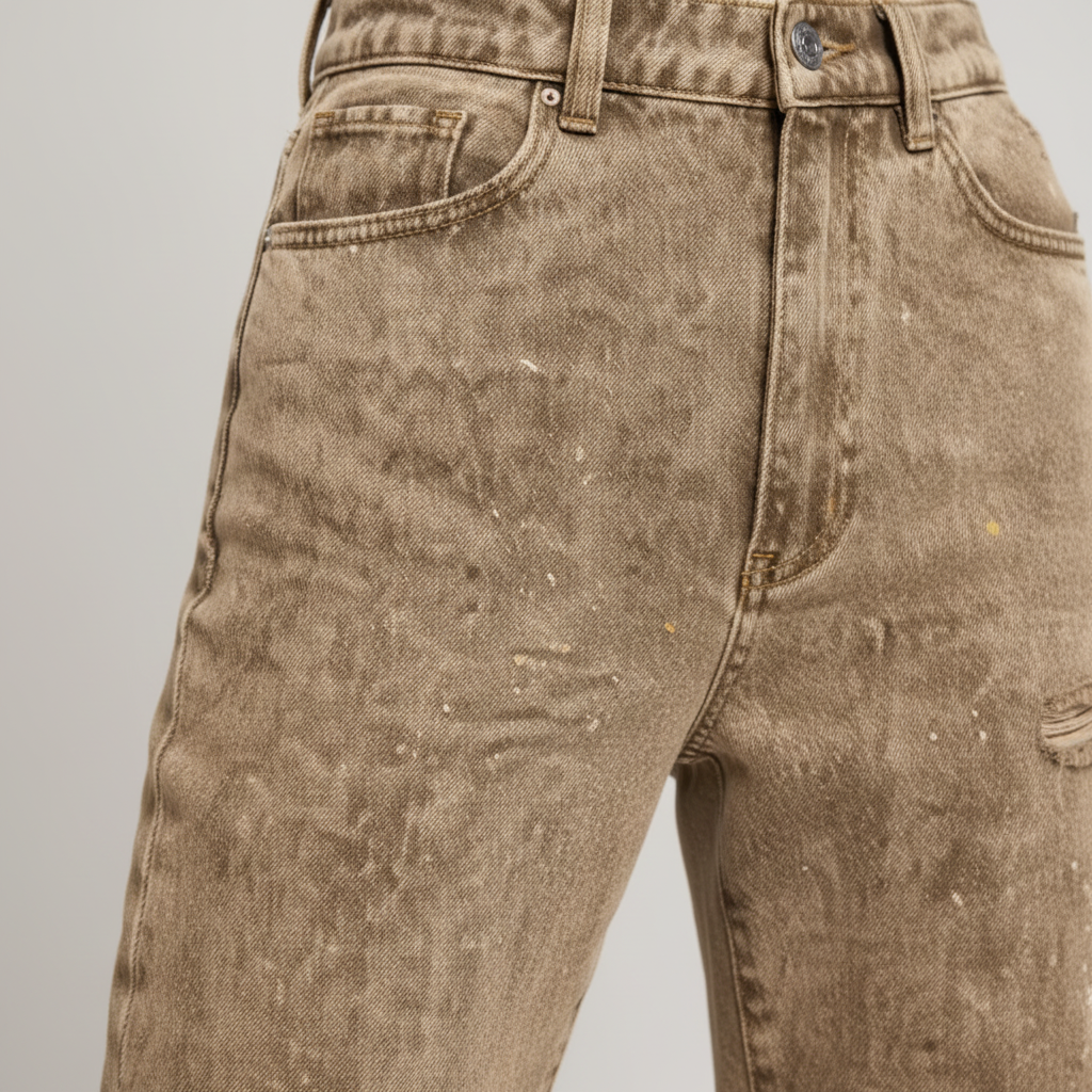 Pantalones Vaqueros de Talle Alto Clásicos - LÚVORA