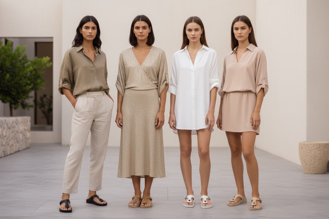 Sandalias Planas Ajustables de EVA Elegantes - LÚVORA