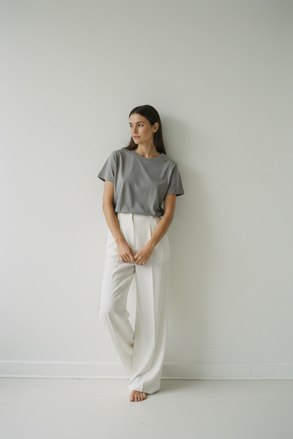 Camiseta 100% Algodón Casual Chic - LÚVORA