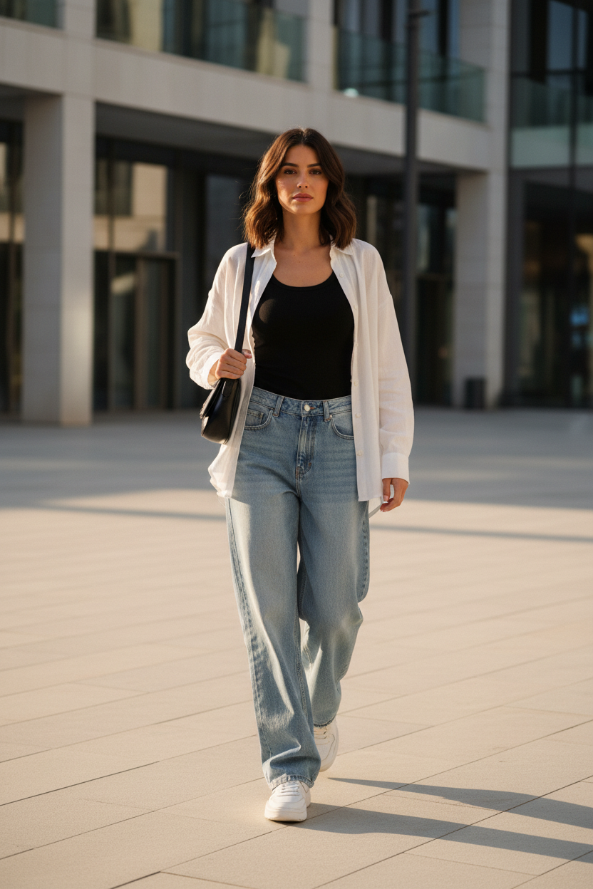 Vaqueros Boyfriend de Talle Alto Vintage - LÚVORA