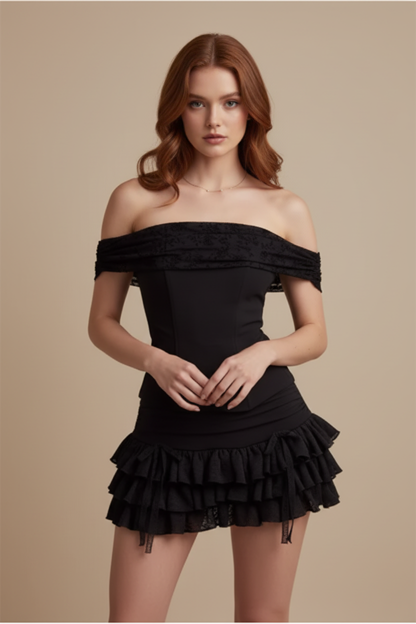 Vestido Gótico Sexy - LÚVORA