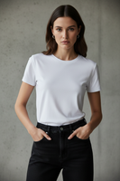 Camiseta Esencial Premium 100% Algodón - LÚVORA