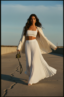 Conjunto de Falda y Top de Verano Elegante - LÚVORA