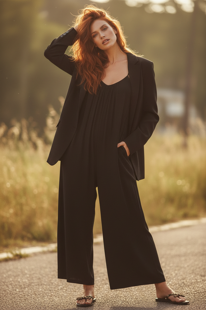 Mono Largo Fluido con Bolsillos - LÚVORA