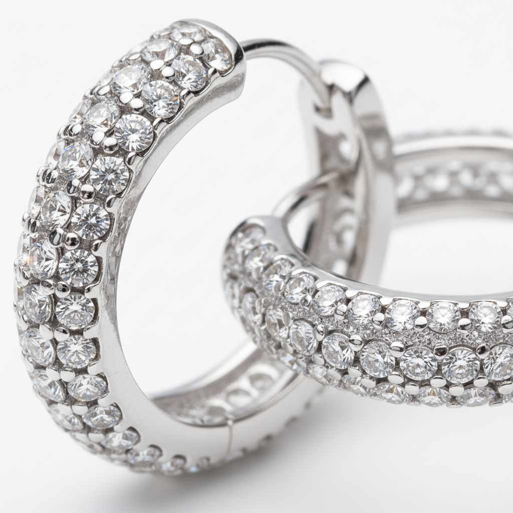 Pendientes Geométricos Elegantes en Oro - LÚVORA