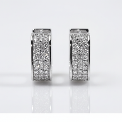 Pendientes Geométricos Elegantes en Oro - LÚVORA