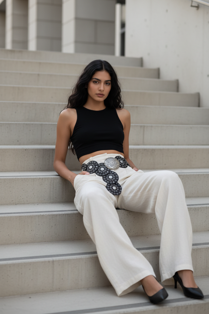 Cinturón Vintage Y2K con Remaches - LÚVORA