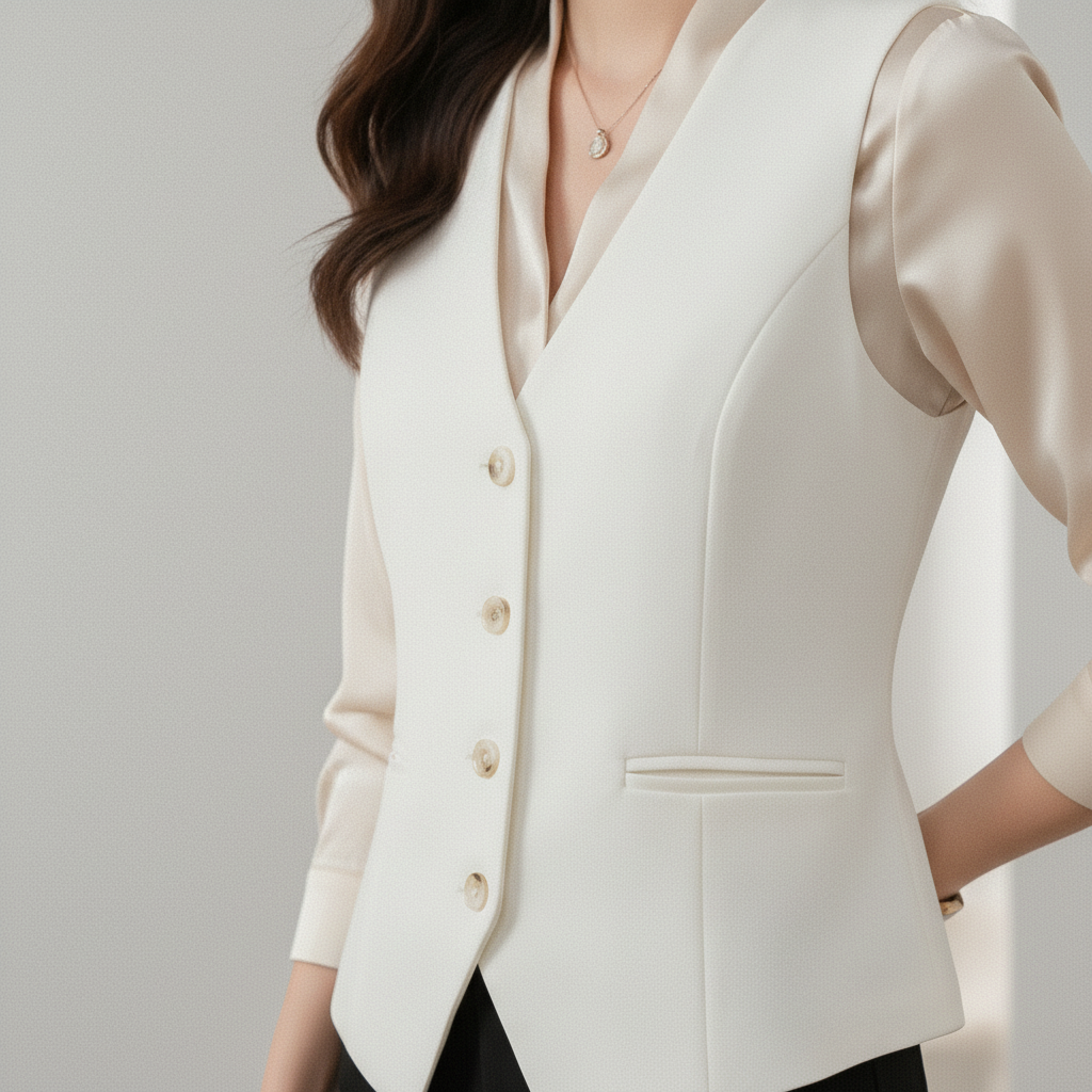 Chaleco Elegante de Oficina Mujer - LÚVORA