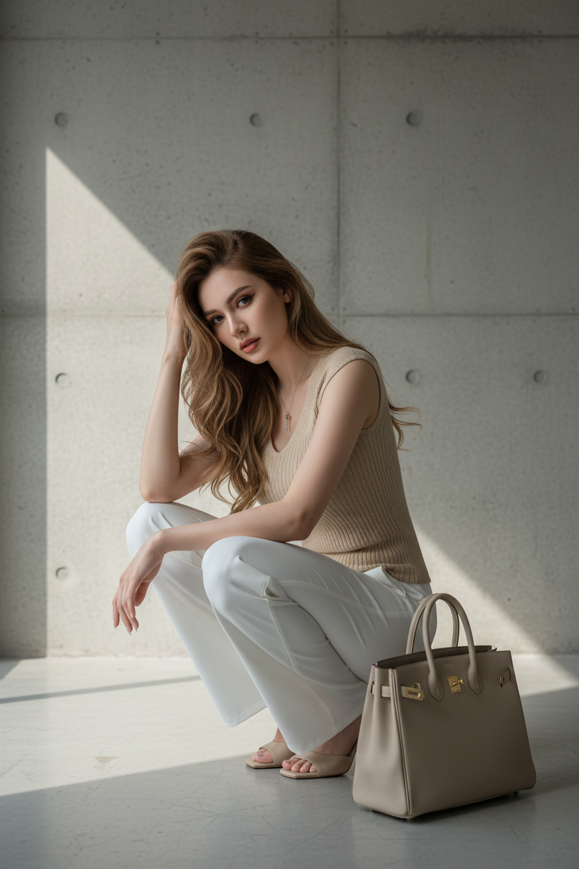 Camiseta de punto de manga corta - LÚVORA