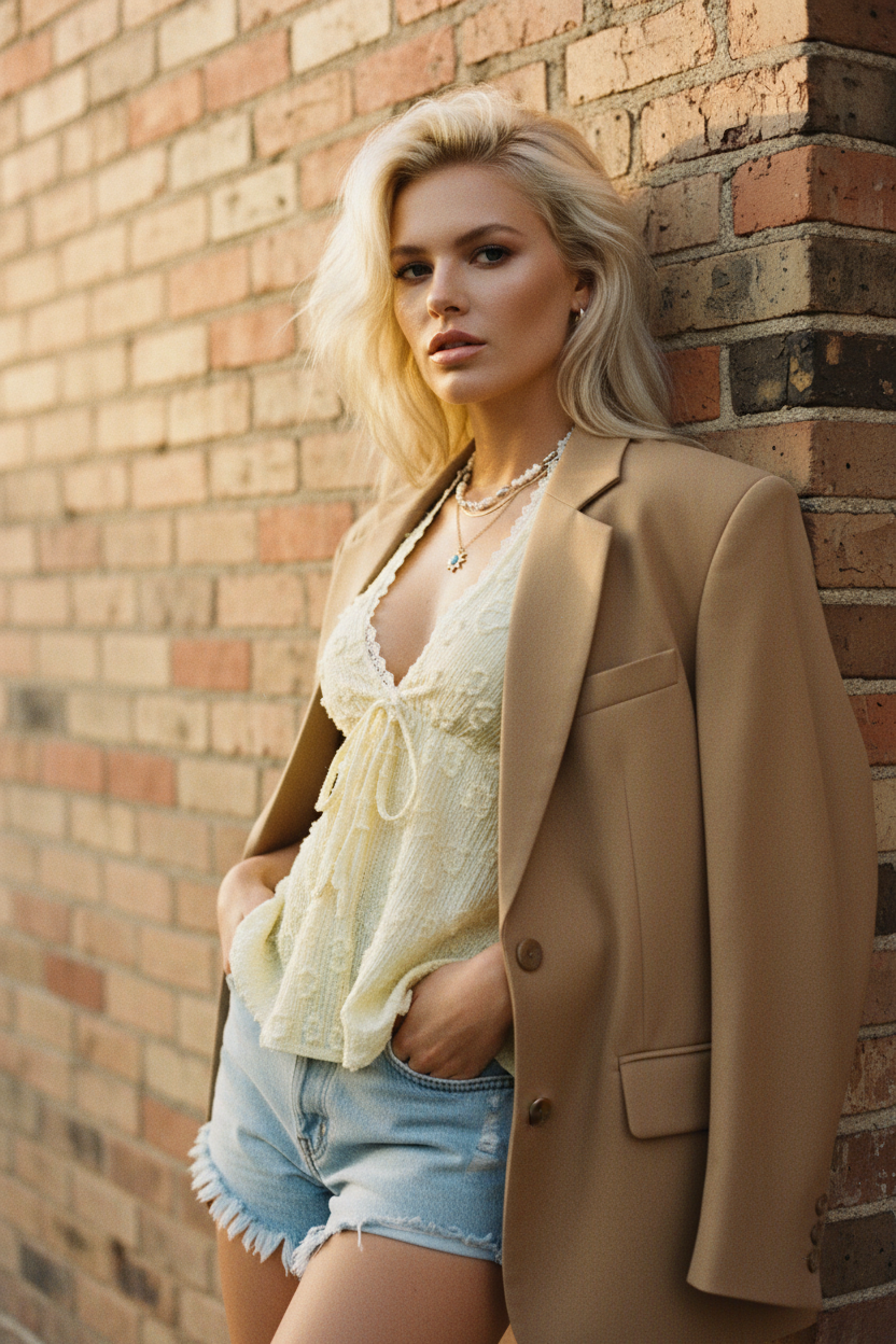 Top V-Cuello Sin Espalda - LÚVORA