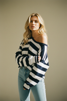 Top Esencial de Rayas Otoñales - LÚVORA