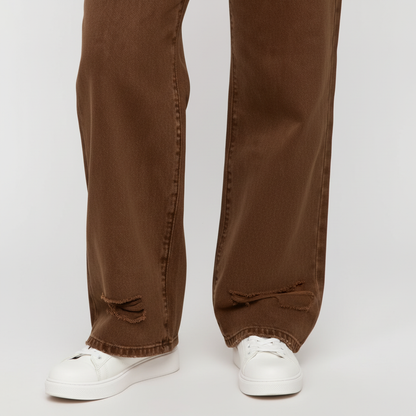 Pantalones Vaqueros de Talle Alto Clásicos - LÚVORA