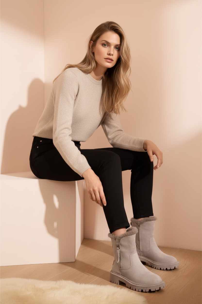 Botas de Nieve Elegantes para Mujer - LÚVORA