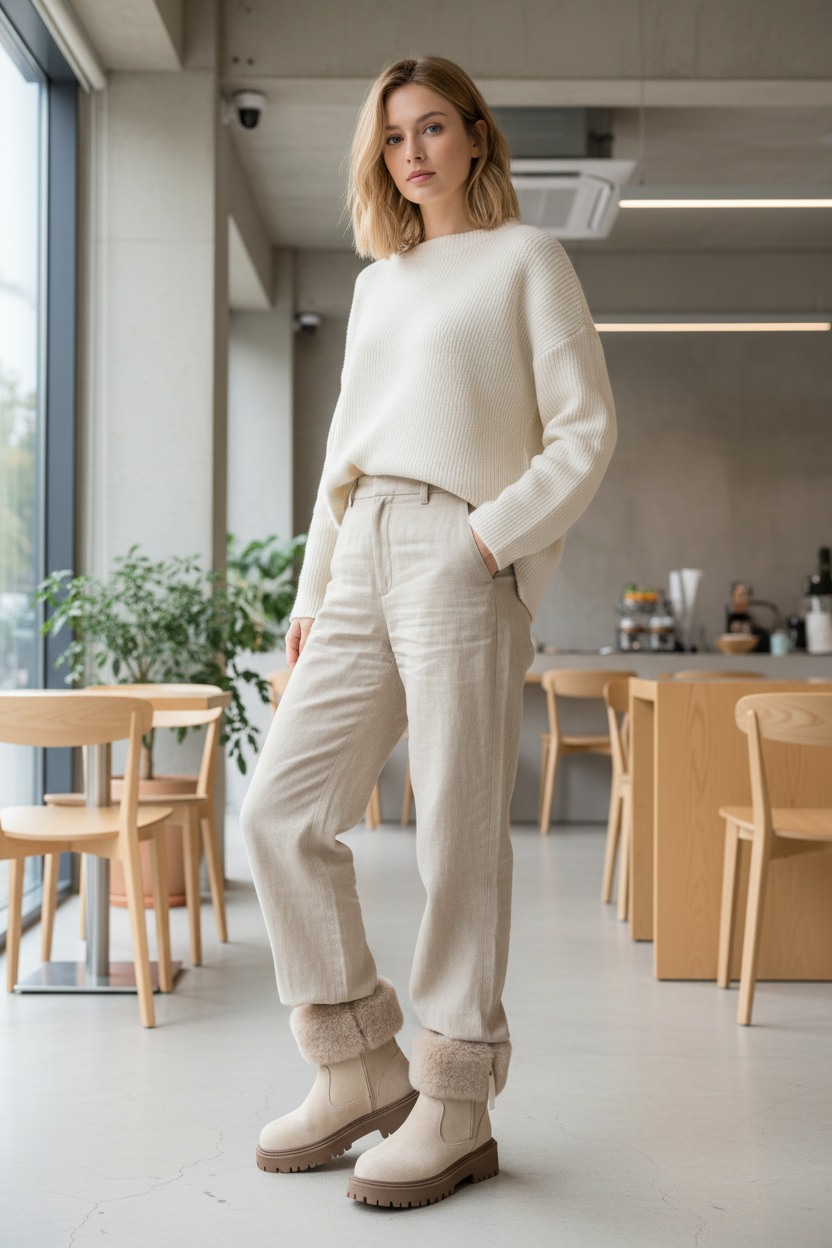 Botines Cortos de Invierno Elegantes - LÚVORA