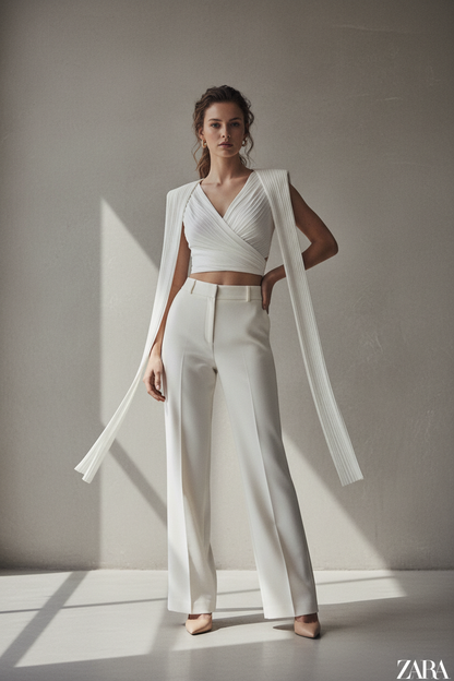 Top con Diseño Trenzado - LÚVORA