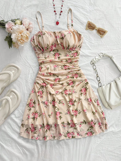 Vestido Floral Elegante - LÚVORA
