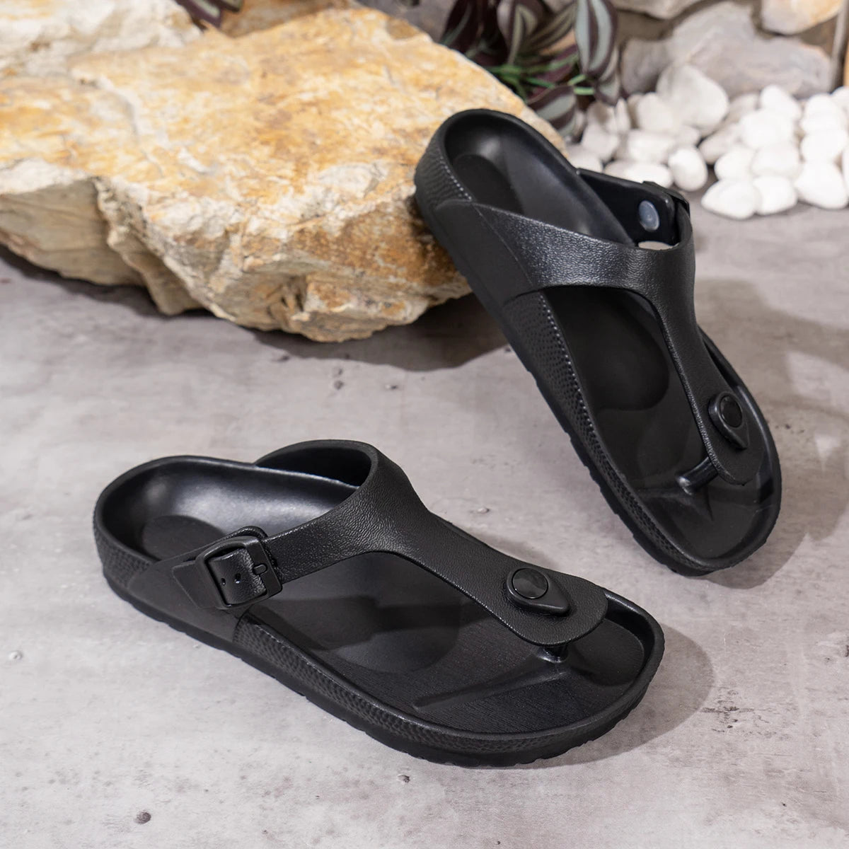 Sandalias Planas Ajustables de EVA Elegantes - LÚVORA