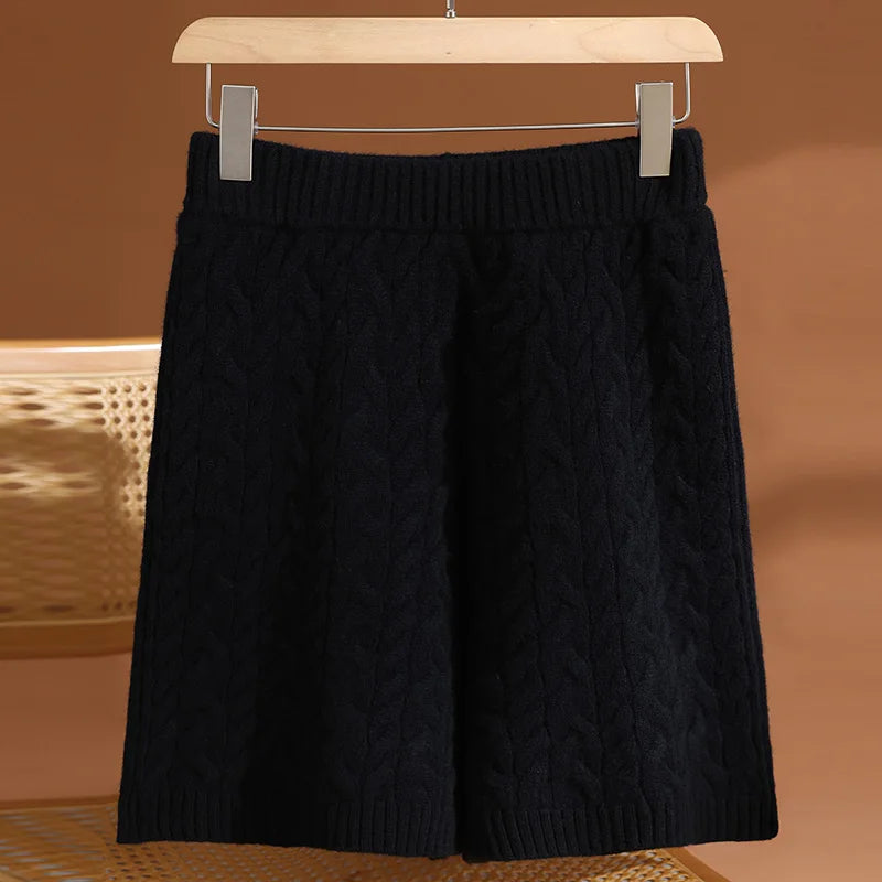 Shorts de Lana Merino de Lujo - LÚVORA