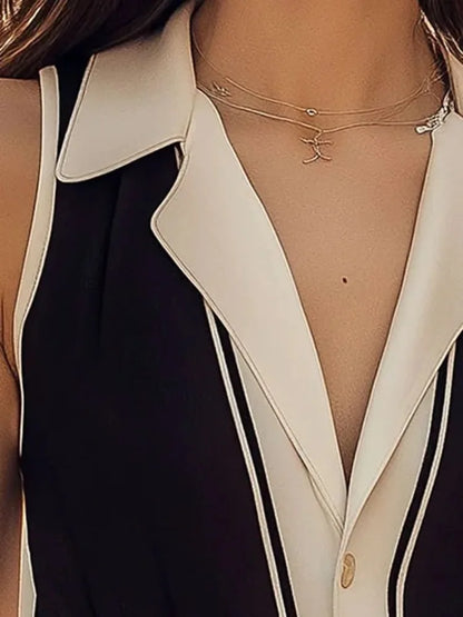 Camisa de Punto con Solapa - LÚVORA