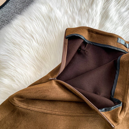 Falda Asimétrica Chic con Volantes - LÚVORA