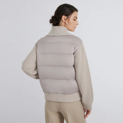 Chaqueta de Lana y Pluma Premium - LÚVORA