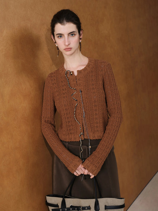 Suéter Vintage de Punto Acogedor - LÚVORA