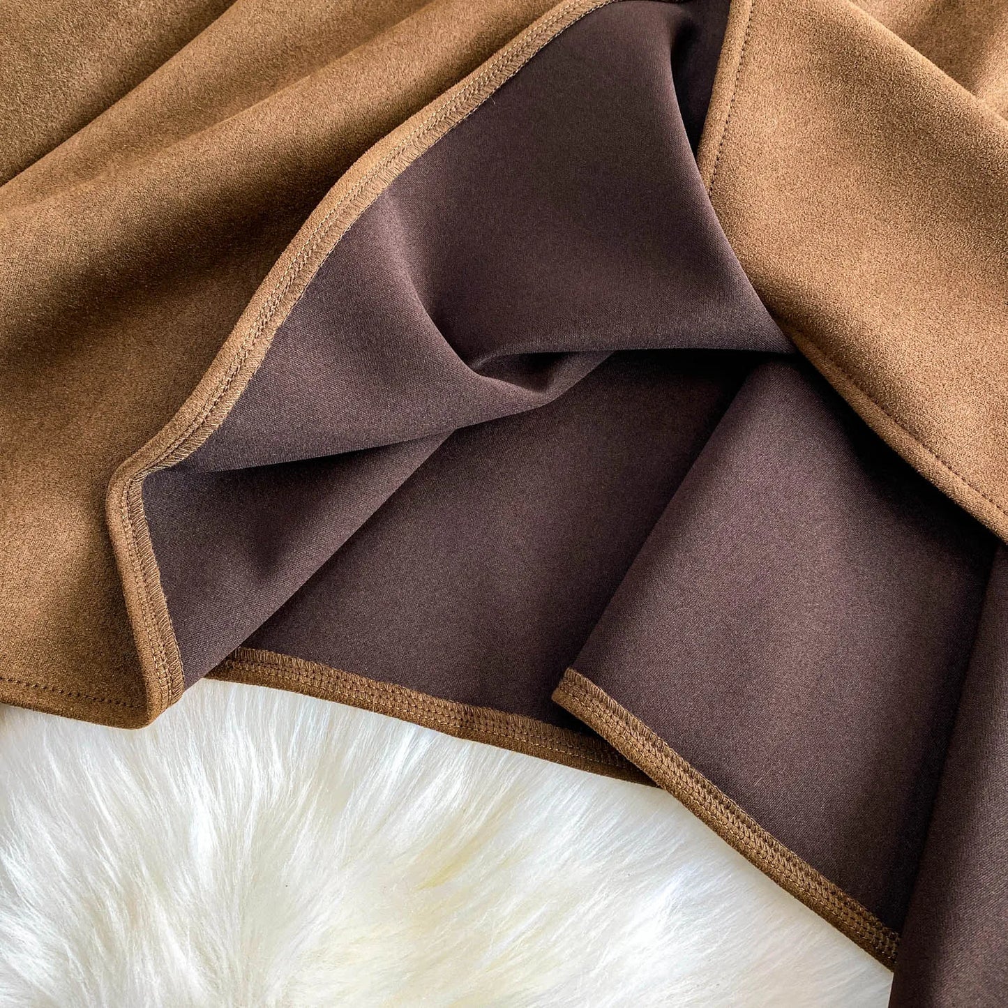 Falda Asimétrica Chic con Volantes - LÚVORA