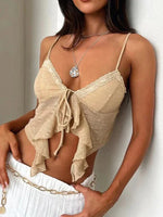 Top V-Cuello Spicy Girl Atractivo - LÚVORA