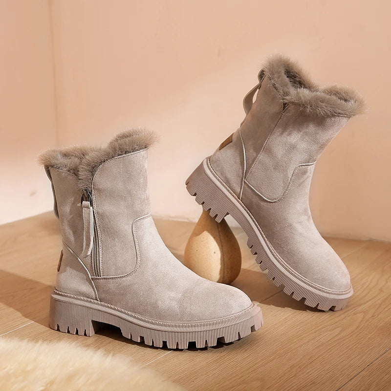 Botas de Nieve Elegantes para Mujer - LÚVORA