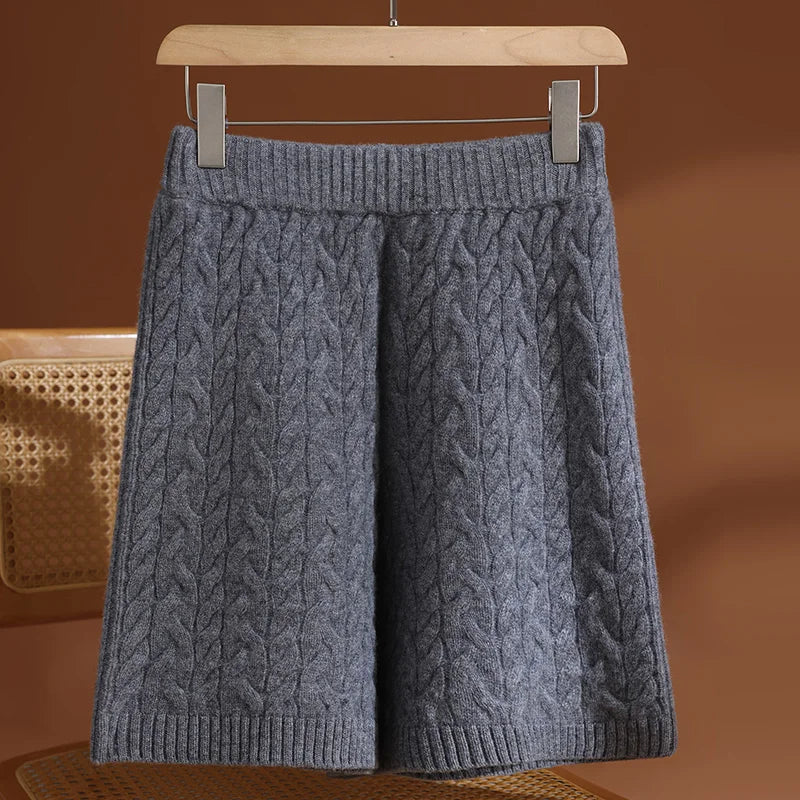 Shorts de Lana Merino de Lujo - LÚVORA