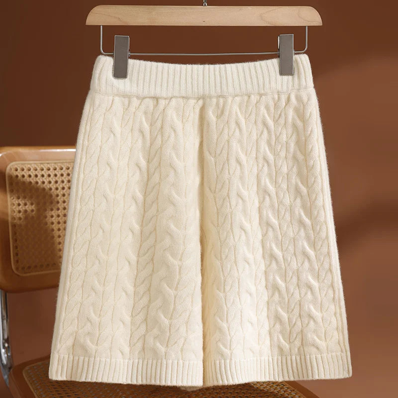 Shorts de Lana Merino de Lujo - LÚVORA