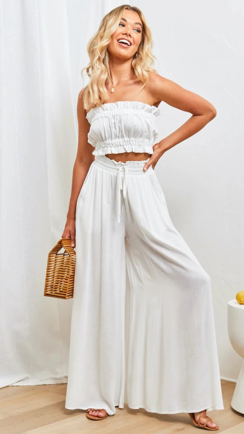 Pantalones Flare de Verano Elegantes - LÚVORA